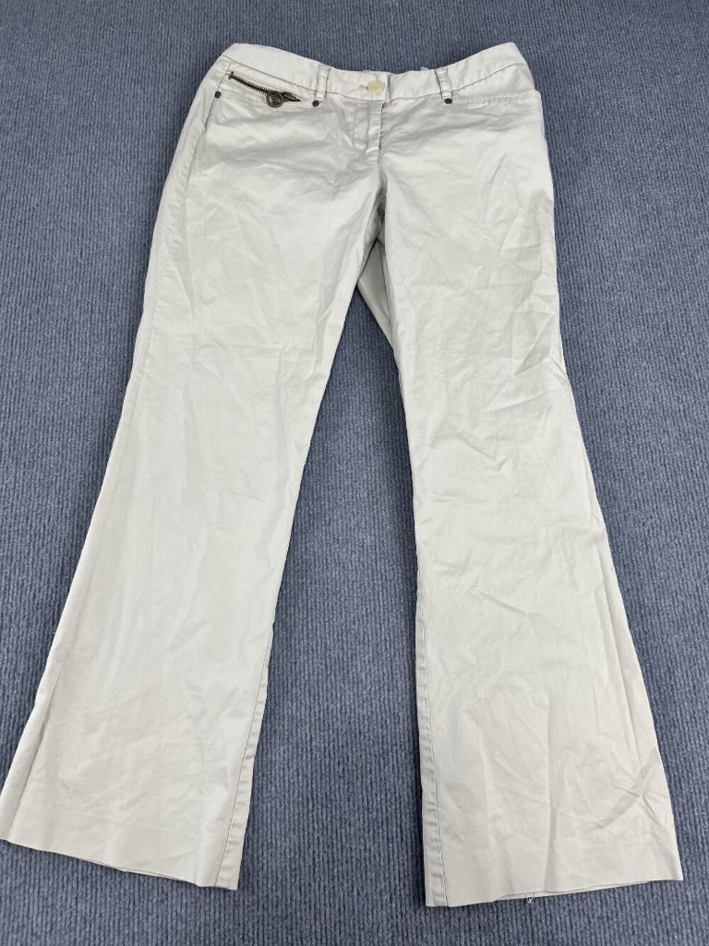 Michael Kors Gramercy Fit Light Brown Womens Trousers 2P